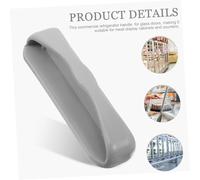 INOOMP Poignée de Réfrigérateur Incurvée Plastique pour Porte de Congélateur Poignée de Remplacement avec Vis et Rondelle Résistante Aux Taches pour Vitrines Réfrigérées de et Restaurant