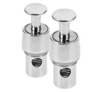 INOOMP Pompes de Remplacement pour Distributeur de Savonnette Mural, 2 Pièces, Adaptées aux Flacons à Pression, pour Salle de Bain Cuisine