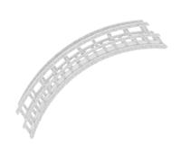 INOOMP Pont Miniature Arche en Plastique, Figurine Pont de Simulation pour Bonsaï et Rocaille, Décor de Micro Paysage pour Étagères, Outil Éducatif et Objet de Collection