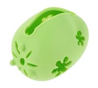 INOOMP Porte-éponge de Maquillage Vert Silicone Respirant Boîte de Rangement Compacte avec Compartiments Séparés Support de Blender pour Voyage et Usage Quotidien