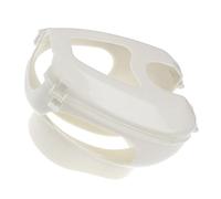 INOOMP Porte-Pigeon Fixateur sans Vis pour Injection et Nourrissage Support Plastique pour Oiseaux de Course Cadre Stable Blanc Anti-Mouvement Accessoire Pratique pour Soins