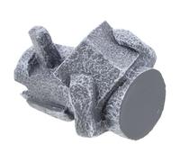 INOOMP Porte-stylo en Résine Forme Statue Moai de L'île de Pâques, Support Multifonction, Décoration de Bureau Créative et Gain de Place pour École ou Bureau