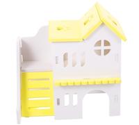 INOOMP pour Hamster Villa Décorative pour Chinchilla Et Petit Animal Refuge Confortable avec Espace De pour Dormir Et