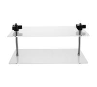 INOOMP Presse à tofu en acrylique, plaque de presse pour tofu, outil de cuisine pour presser le tofu ferme et extra ferme, élimine facilement l'eau, transparent