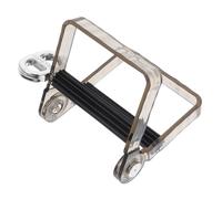 INOOMP Presse-tube Dentifrice Manuel Rotatif Squeezer Polyvalent Pet Abs pour Crèmes Lotion Coloration Cheveux Tube Peinture Compact et Pratique pour Salle de Bain