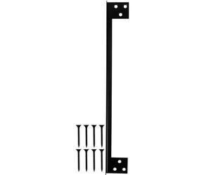 INOOMP Protection de Loquet pour Porte Battante Extérieure Acier Inoxydable Cache Sécurité Invisible Renforcé Anti-effraction Plaque de Protection Latch Guard et Esthétique