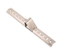 INOOMP Rail Coulissant Central en Acier Inoxydable pour Réfrigérateur avec Clips et Vis, Support de Tablette Robuste pour Congélateur, Installation Facile Cuisine Domestique