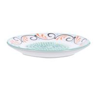 INOOMP Râpe à ail manuelle - Râpe à gingembre ronde en céramique de 11,2 cm - Broyeur multifonctionnel pour la préparation des épices et les fêtes saisonnières