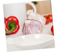 INOOMP Râpe à Gingembre Céramique Ergonomique Râpe Coréenne Forme de Carotte Outil de Cuisine Polyvalent Lavable pour Ail et Fruits Accessoire Pratique pour Maison