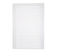 INOOMP Règle à Tracer des Lignes Horizontales pour Examens, Transparente en Plastique, 1 Pc, Espacement 1,0 Cm, Outil de Mesure Précis pour École et Bureau, Réglet D'éducation et Dessin