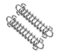 INOOMP Ressort D'amortisseur en Acier Inoxydable 304 pour Chien de Laisse Design Anti-, Pack de 2 Pièces, pour Promenade en Extérieur et Camping