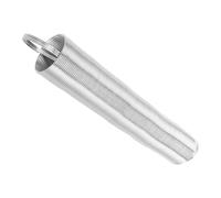 INOOMP Ressort de Clôture pour Bétail, Ressort de Portail de Clôture Électrique pour Animaux, Acier Galvanisé Argenté, 32x5x5cm, pour Pâturage et Élevage, du Bruit