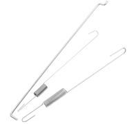 INOOMP Ressort de Rappel Gaz en Fer pour Générateur à Essence, Ressort de Régulateur de Moteur Argenté, Kit de 1 Set pour Pompe à Essence et Machine de Lavage