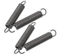 INOOMP Ressorts de Porte de Four à Double Crochet en Acier Noir, 4pcs, Haute Résistance la Chaleur et Tension Stable pour Réparation et Entretien de Four