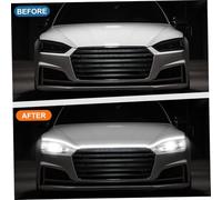 INOOMP RGB LED Bande Lumineuse Capot Voiture Flexible Blanc Super Lumineux Extérieur Décor Sécurité Véhicules SUV Camions