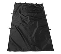 INOOMP Rideau D'intimité Pliable Noir 150 X 80 Cm pour Vestiaire Portable de Danse, Cloison Occultante en Polyester, Rideau de Change Discret pour Coulisses et Compétitions
