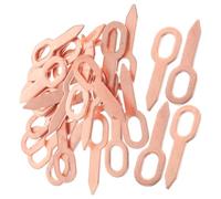 INOOMP Rondelles pour Soudeuse par Points Automobile en Fer Robuste, 100 Pièces Kit de Débosselage pour Carrosserie, Anneaux de Soudage par Points pour Panneaux Métalliques - Outil