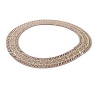 INOOMP Rosace pour Guitare Acoustique 92 Mm en Placage Massif, Autocollant Anneau de Rosace Décoratif en Bois, Accessoire pour Guitare Folk, Protection Solide et Design Fin