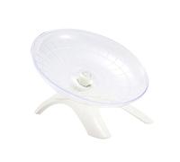 INOOMP Roue Exercice Silencieuse pour Hamsters Disque Entraînement pour Petits Animaux Couleur Aléatoire Accessoire Amusant Et Sécurisé pour Favoriser Activité Santé des Animaux De