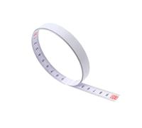 INOOMP Ruban Adhésif Autocollant en Acier Règle Graduée Métrique 0,1-100mm pour Table de Défonceuse et Établi, Mesure Précise et Découpe Facile