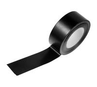 INOOMP Ruban Adhésif de Réparation Imperméable 50 Mètres en Tissu Noir, Résistant la Compression pour Usage Extérieur, pour Réparation de Tentes et Produits Gonflables