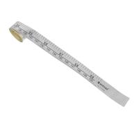 INOOMP Ruban Règle Auto-adhésif 1,5m pour Mesure de Hauteur Enfant - Ruban Souple Amovible pour Mur, Couture et Atelier
