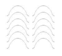 INOOMP Sangle de Maintien Réutilisable pour Masque Buccal 12 Pièces Support Intérieur Respirant Ergonomique pour Différents Types de Visages