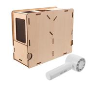 INOOMP Séparateur de Coques ou Usage Domestique pour Élevage de Petits Oiseaux Machine à Grain Manuelle en Acrylique et Plastique, Nettoyage pour Semences d'oiseaux