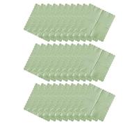 INOOMP Serviettes de Mariage Vertes à Bord Festonné 100 Pièces, Serviettes en Papier Double Épaisseur 12,5 X 12,5 Cm, Jetables pour Fête, Cocktail, Barbecue et Anniversaire