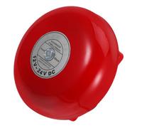INOOMP Sonnette D'alarme, Sonnette Électrique en Plastique Rouge, Étanche, Alerte à Volume Élevé, pour Ascenseurs et Usines, Intérieur et Extérieur