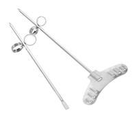 INOOMP Spiraliseur Légumes Manuel en Acier Inoxydable, Coupe-concombres Ondulés Multifonction, Trancheuse Pratique pour Pommes de Terre, Carottes et Fruits, Ustensile Cuisine Portable