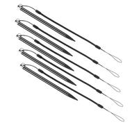 INOOMP Stylet pour Tablette et Smartphone 5pcs, Stylet Capacitif avec Précision et Corde Anti-Perte, en Aluminium Léger, Conçu pour Dessin et Usage Mobile