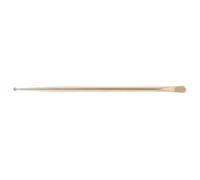 INOOMP Stylo à Pointe D'oreille en Cuivre Pur Doré, Détecteur Auriculaire pour Auriculothérapie, Embout Plat Lisse sans Trace, Outil Précis de Massage Auriculaire pour Soulagement