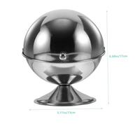 INOOMP Sucrier Inoxydable avec Couvercle à Rabat pour Cuisine Récipient Étanche pour Sucre Sel et Épices Pot Doseur Résistant Corrosion et Haute Température Pratique et Décoratif