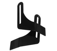 INOOMP Support de Meuleuse d'Établi 1 Paire en Fer, Accessoire pour Meuleuse à Métaux, Porte-Outils Multifonctionnel, Stabilité Optimale pour Usage Professionnel