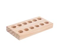 INOOMP Support de Rangement en Bois pour Pinces, Design Gain de Place Multifonctionnel pour Outils de Sculpture et Bijoux, Organisation Élégante pour Atelier ou Bureau