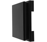 INOOMP Support en Bois Synthétique Noir pour Affichage Carré, Porte-ornement Polyvalent pour Pots de Fleurs et Antiquités à Domicile Café