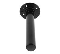 INOOMP Support Mural pour Rangement des Disques de Poids en Fer Noir, Rack Polyvalent et Gain de Place pour Barres D'haltères à Domicile, Design Moderne et Minimaliste