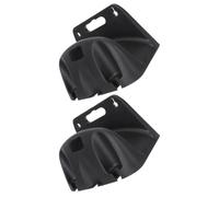 INOOMP Support Mural pour Tuyau D'arrosage Extérieur 2pcs en Plastique PP, Installation Facile, Maintien Robuste pour Jardin et Côté de Maison