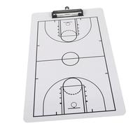 INOOMP Tableau de Basketball Réutilisable en Pvc, Double Face, pour Coaching et Guidance Pédagogique,