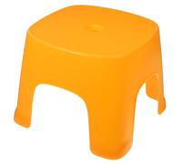 INOOMP Tabouret WC PVC Antidérapant pour Salle de Bain Marche Pied Stable et Empilable Repose Pied pour Adultes Confort de Position Accroupie Charge Lourde Supportée Jaune