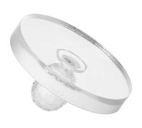 INOOMP Tampon de Pression pour Fard à Paupières 59 Mm en Plastique Résistant, Outil Cosmétique Polyvalent pour Blush et Sourcils, Accessoire de Maquillage Compact et Réutilisable, Usage