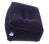 INOOMP Tapis Gonflable Oreiller Repose-Pieds Oreiller de Oreiller de Voyage en Avion Oreiller Repose-Jambes Repose-Pieds de l'avion Flocage en PVC