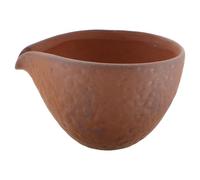 INOOMP Tasse à Thé Chinoise Design Portable à Main avec Bec D'aigle en Terre Cuite Rustique Vintage pour Cérémonie du Thé Kung Fu à Domicile Voyage