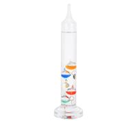 INOOMP Thermomètre Galilée, station météo Galilée, mesure la température, indicateur pour la décoration intérieure et extérieure de la maison