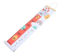 INOOMP Toise Murale Garçon et Filles Mesure Taille Motif Girafe Rose Règle Murale de Hauteur Amovible Décor Chambre Bébé Tableau de Croissance Mural pour Chambre D’garçon et Filles