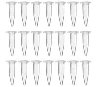 INOOMP Tube à Essai à Centrifuger en Plastique 1.5 Ml avec Bouchon, Étanchéité et Anti-fuite, Léger, pour Recherches en Biochimie et Chimie Médicale, Pack de 500 Pièces