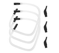 INOOMP Tube de Mélodica en Plastique Souple 3 Ensemble avec Embouchure Remplaçable pour Instruments de Clavier en École et Joueurs Expérimentés