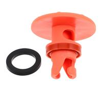 INOOMP Valve de Dégonflage pour Kayak et Bateaux Gonflables Adaptateur de Pompe Capuchon Étanche Orange pour Sports Nautiques et Planches à Pagaie