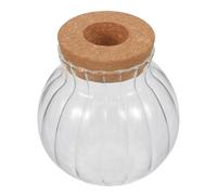 INOOMP Vase de Propagation d'eau en Verre Transparent Petit Format, Terrarium Hydroponique Décoratif Rond à Bourgeon pour Plantes D'intérieur, Jardinière Écologique pour Bureau et Maison